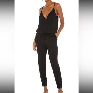 NWOT bobi Supreme Jersey Surplice Jumpsuit